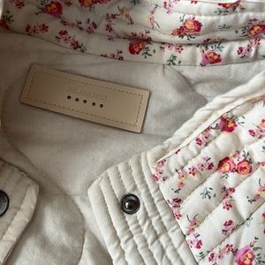 Blank NYC quilted oversized jacket patchwork NWT